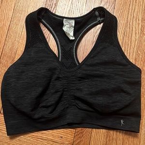 Charcoal sports Bra- Large